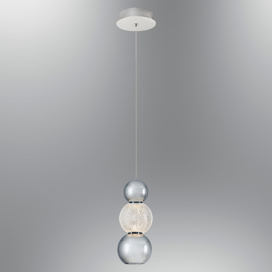 LED Kattovalaisin CREMONA LED/5W/230V 3000K matta kromi