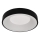 LED-kattovalaisin DRAX, 32 W, 230 V, 4000 K, Ø 38 cm, musta