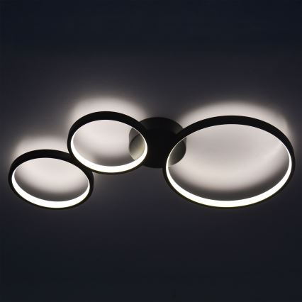 LED-kattovalaisin FLAMENCO LED/33W/230V 4000K musta