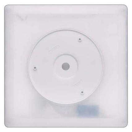 LED-kattovalaisin FLORI LED/18W/230V 4000K musta 29x29 cm