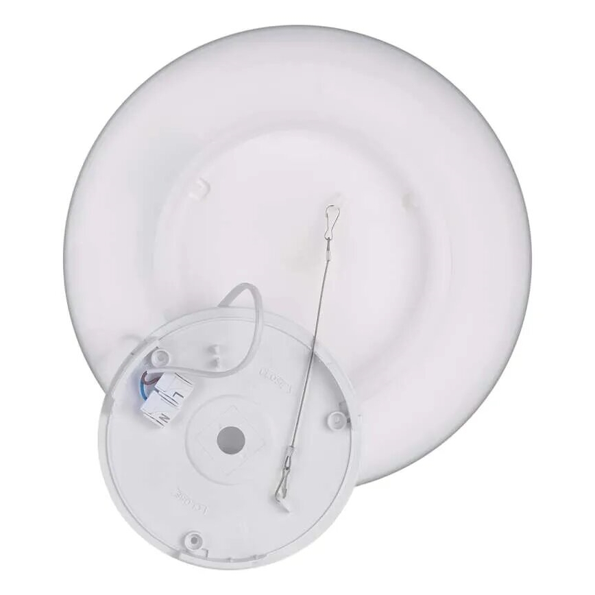 LED-kattovalaisin FLORI LED/18W/230V 4000K musta halkaisija 29 cm