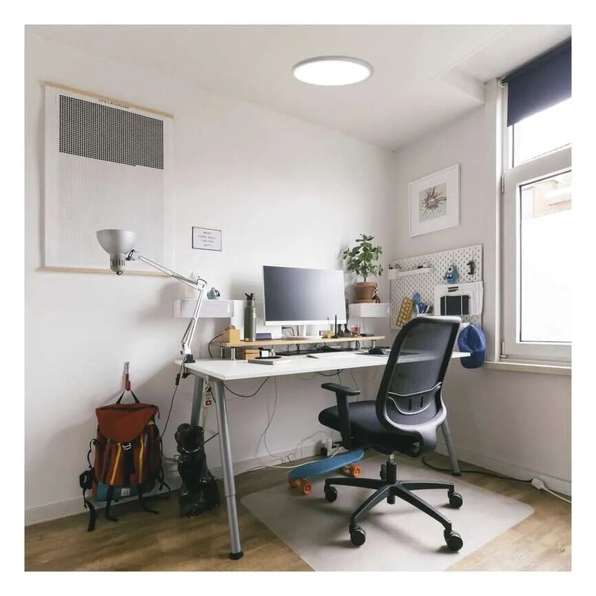 LED-kattovalaisin FLORI LED/18W/230V 4000K valkoinen halkaisija 29 cm