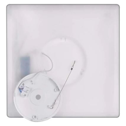 LED-kattovalaisin FLORI LED/22W/230V 4000K musta 42x42 cm