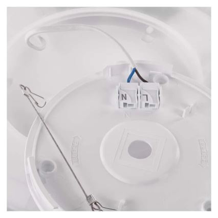 LED-kattovalaisin FLORI LED/22W/230V 4000K musta halkaisija 42 cm