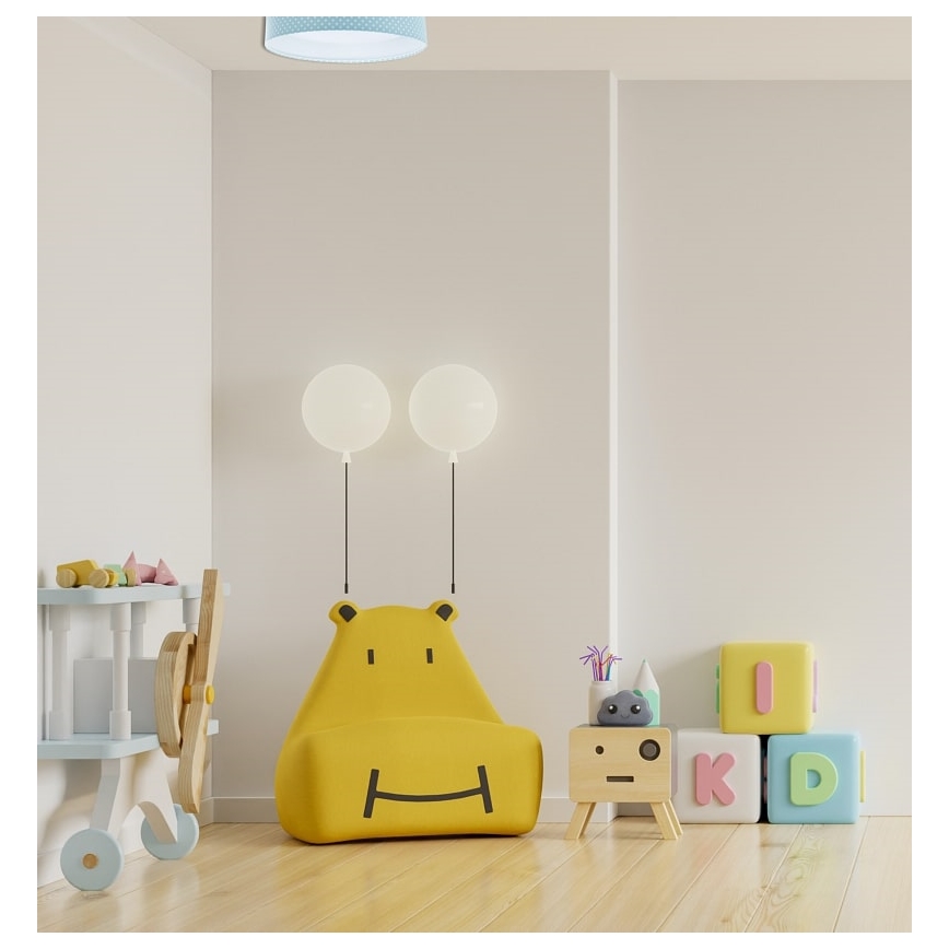 LED Lasten kattovalaisin GALAXY KIDS LED/24W/230V pisteet turkoosi/valkoinen
