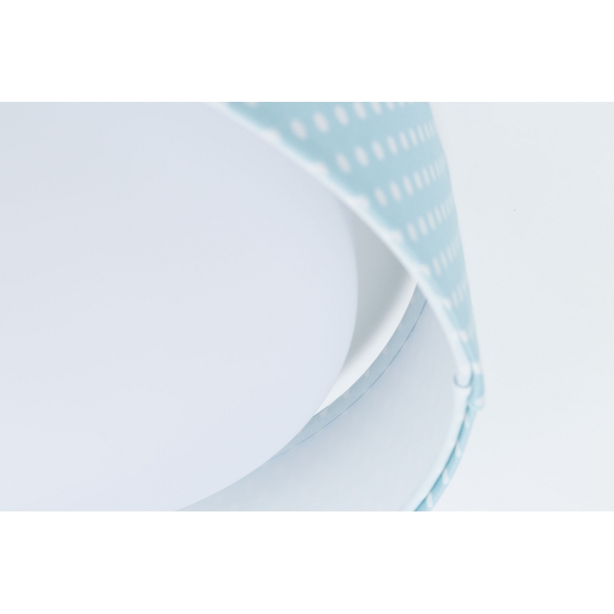 LED Lasten kattovalaisin GALAXY KIDS LED/24W/230V pisteet turkoosi/valkoinen