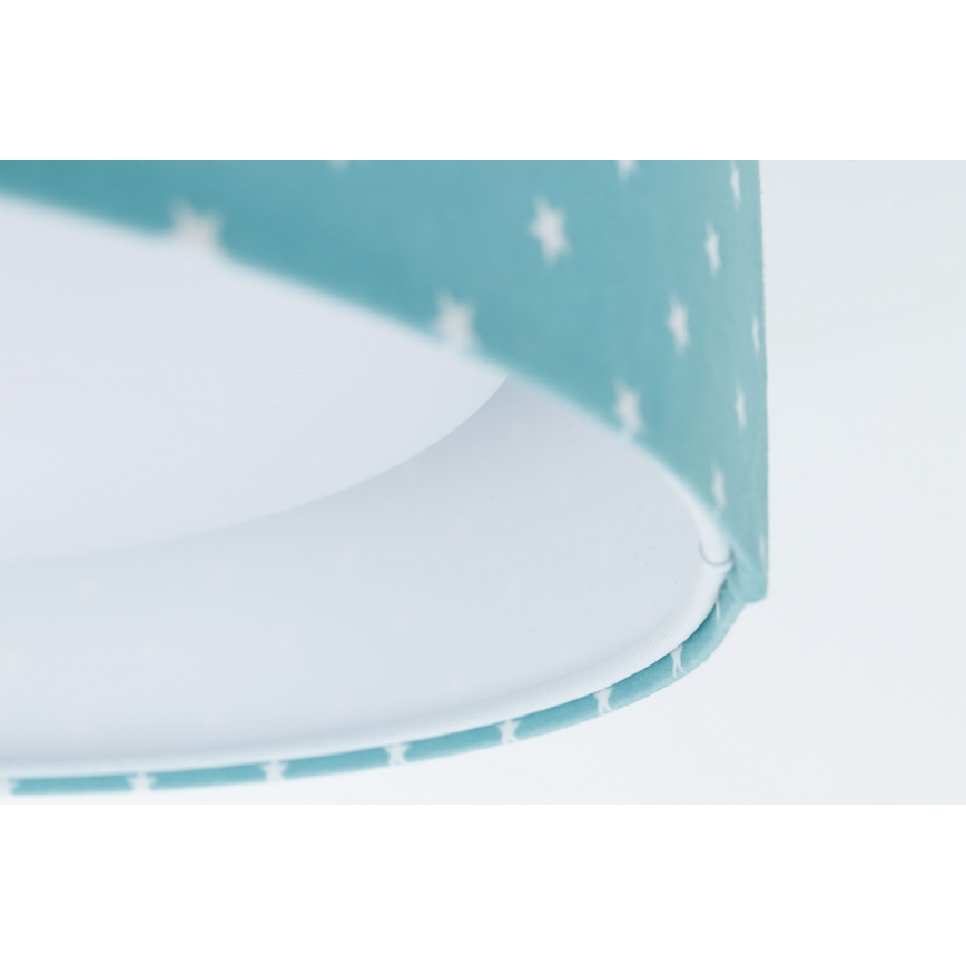 LED Lasten kattovalaisin GALAXY KIDS LED/24W/230V tähdet turkoosi/valkoinen