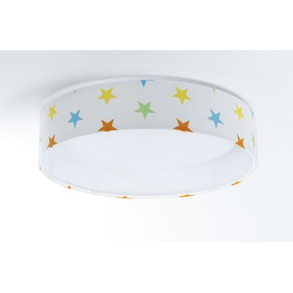 LED Lasten kattovalaisin GALAXY KIDS LED/24W/230V tähdet värikäs