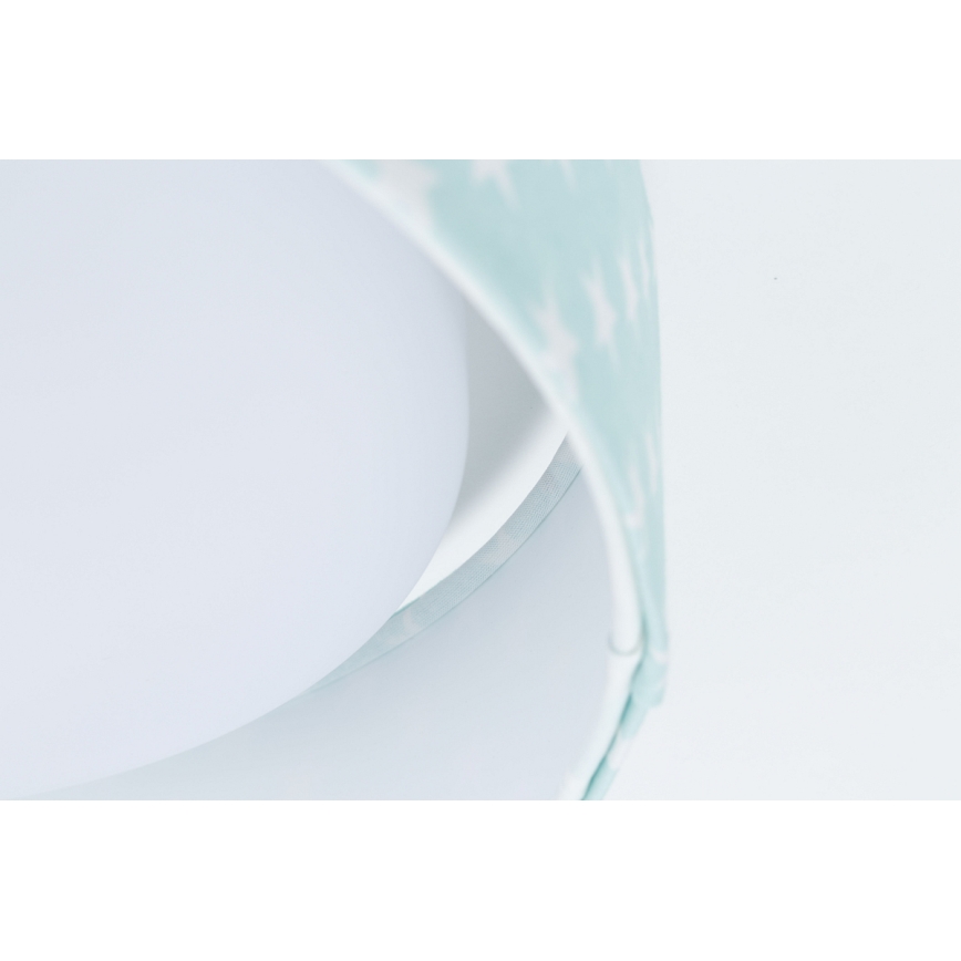 LED Lasten kattovalaisin GALAXY KIDS LED/24W/230V tähdet vihreä/valkoinen