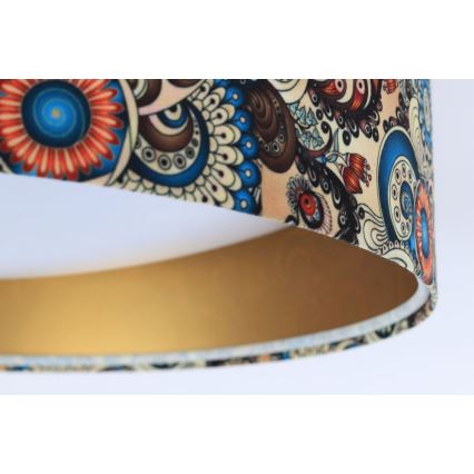 LED Kattovalaisin GALAXY LED/24W/230V värikäs/kulta