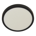 LED-kattovalaisin GERRIT LED/24W/230V 4000K musta