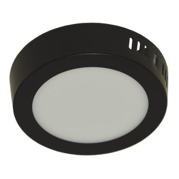 LED-kattovalaisin GERRIT LED/6W/230V 4000K musta