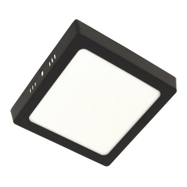 LED-kattovalaisin GERRY LED/12W/230V 4000K musta