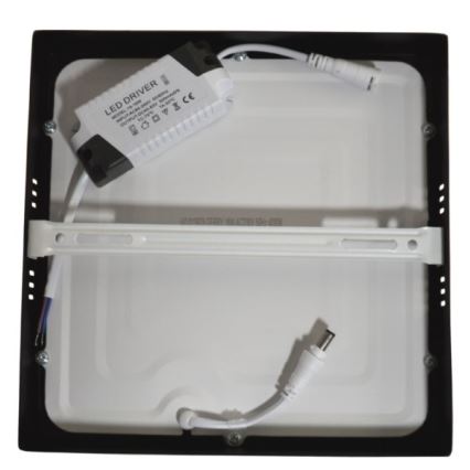 LED-kattovalaisin GERRY LED/18W/230V 4000K musta