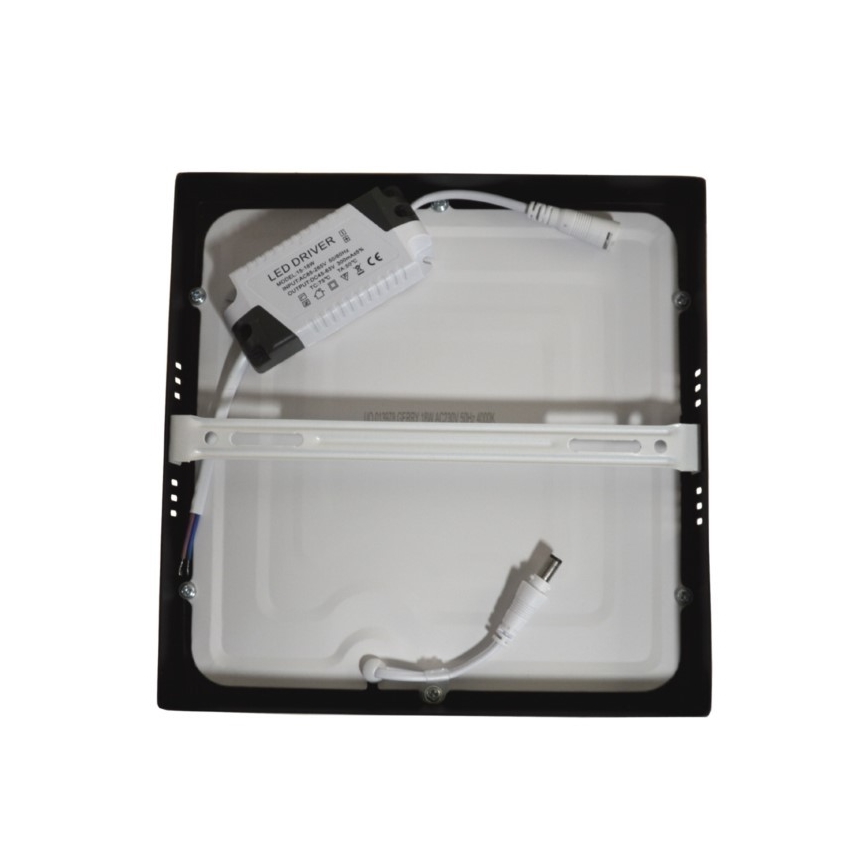 LED-kattovalaisin GERRY LED/18W/230V 4000K musta