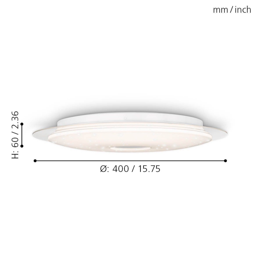 LED-kattovalaisin IGROKA LED/18,8W/230V