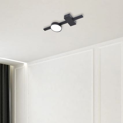 LED-kattovalaisin JOY 1xGX53/6W/230V musta