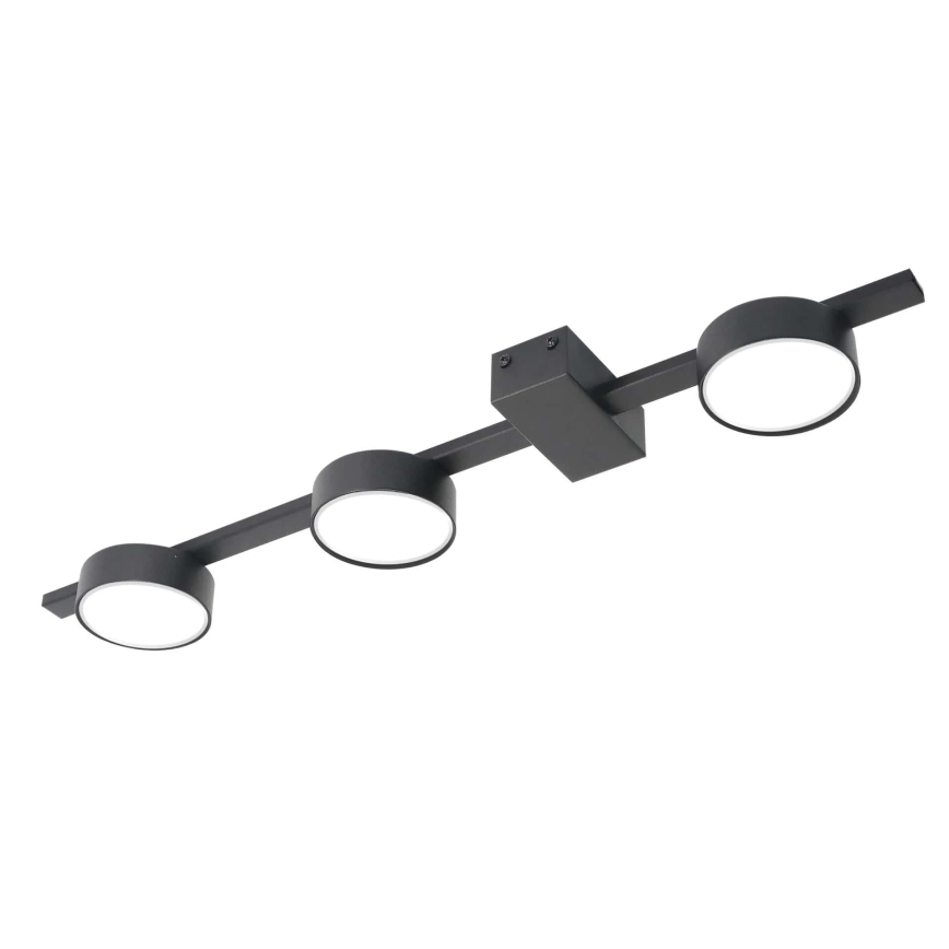 LED-kattovalaisin JOY 3xGX53/6W/230V musta