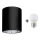 LED-kattovalaisin JUPITER 1xE27/6W/230V 120x98 mm musta