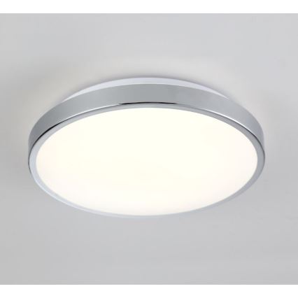 LED-kattovalaisin KERN LED/15W/230V halkaisija 30 cm kiiltävä kromi