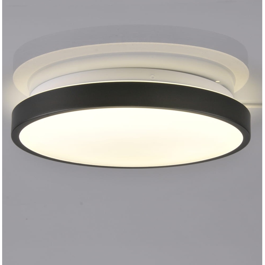 LED-kattovalaisin KERN LED/15W/230V musta