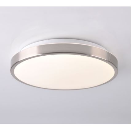 LED-kattovalaisin KERN LED/15W/230V nikkeli