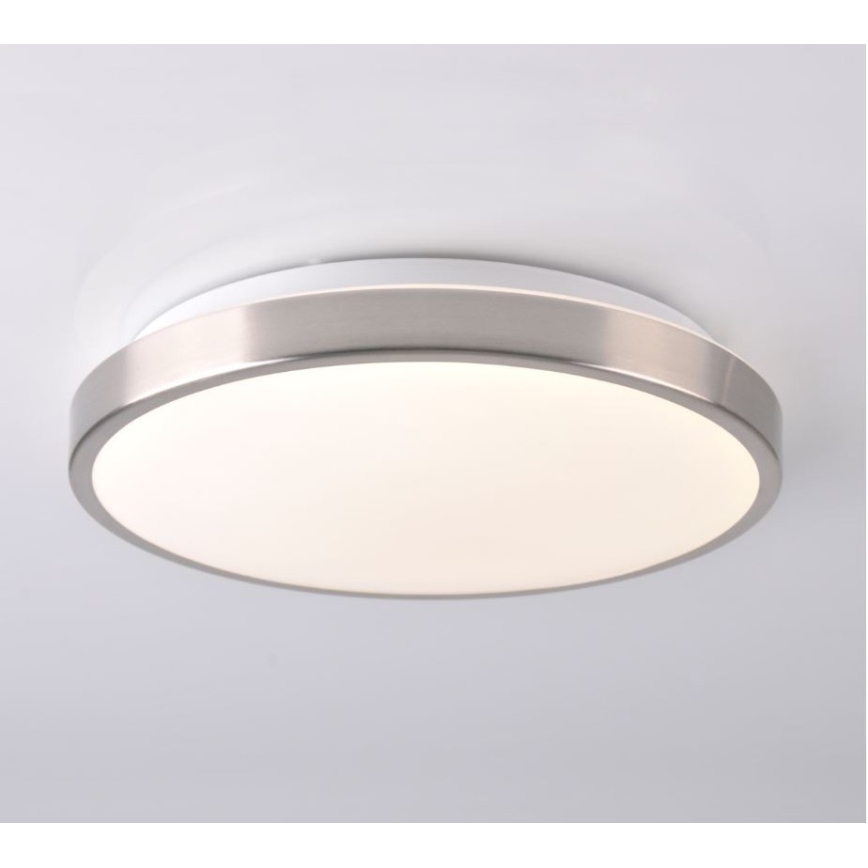 LED-kattovalaisin KERN LED/15W/230V nikkeli