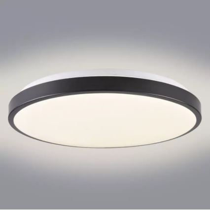 LED-kattovalaisin KERN LED/24W/230V musta