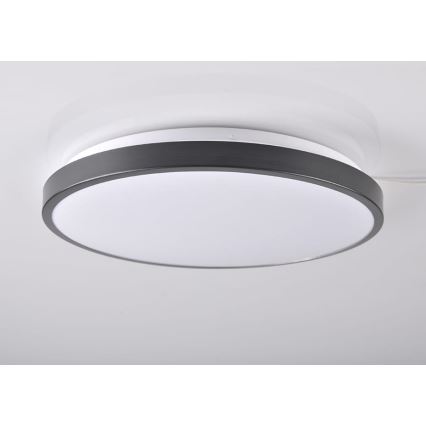LED-kattovalaisin KERN LED/24W/230V musta