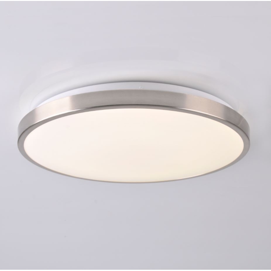 LED-kattovalaisin KERN LED/24W/230V nikkeli