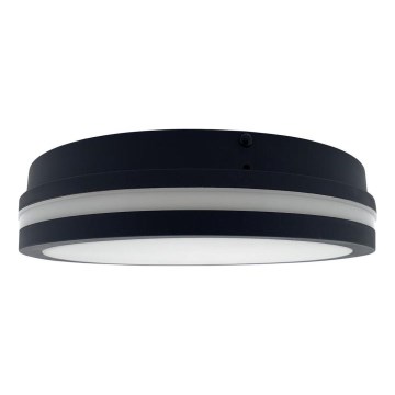 LED-kattovalaisin kylpyhuoneeseen anturilla ELLÉ LED/24W/230V 3000/4000/6500K halkaisija 26 cm IP54 antrasiitti
