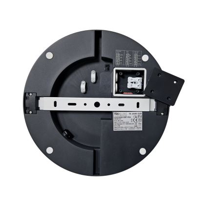 LED-kattovalaisin kylpyhuoneeseen anturilla ELLÉ LED/24W/230V 3000/4000/6500K halkaisija 26 cm IP54 antrasiitti
