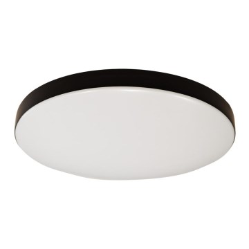 LED-kattovalaisin kylpyhuoneeseen anturilla MAYA LED/13W/230V halkaisija 33 cm IP44 musta