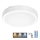 LED-kattovalaisin kylpyhuoneeseen anturilla NAIROS LED/24W/230V IP65 3000/4000/6500K halkaisija 30 cm valkoinen + kauko-ohjaus