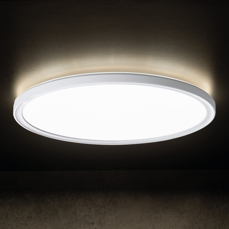 LED-kattovalaisin kylpyhuoneeseen AZPO LED/11,8W/230V halkaisija 22,5 cm IP54 valkoinen