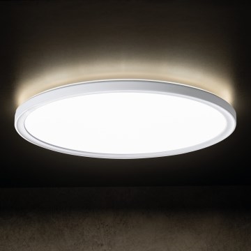 LED-kattovalaisin kylpyhuoneeseen AZPO LED/18,5W/230V halkaisija 29 cm IP54 valkoinen