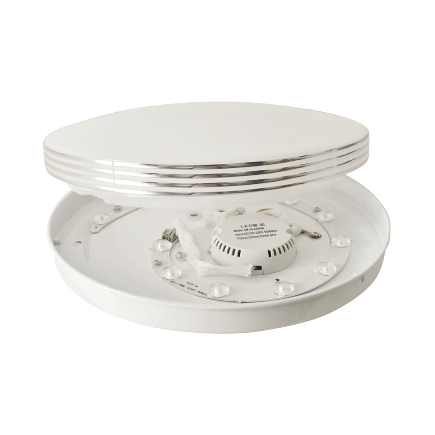 LED-kattovalaisin kylpyhuoneeseen BRAVO LED/10W/230V 4000K halkaisija 26 cm IP44