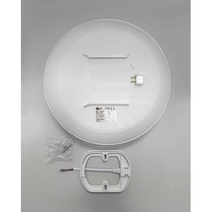 LED-kattovalaisin kylpyhuoneeseen CIRCLE LED/18W/230V 4000K halkaisija 30 cm IP44 valkoinen