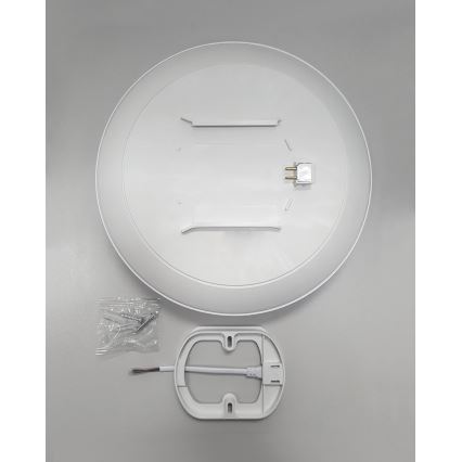 LED-kattovalaisin kylpyhuoneeseen CIRCLE LED/24W/230V 4000K halkaisija 37 cm IP44 valkoinen