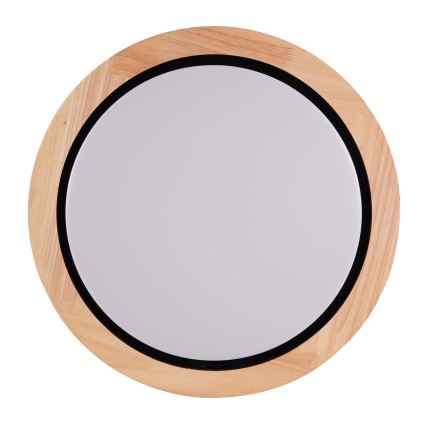 LED-kattovalaisin kylpyhuoneeseen DAREK LED/24W/230V halkaisija 39 cm IP44 tammi