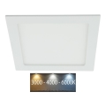 LED-kattovalaisin kylpyhuoneeseen LED/24W/230V 3000/4000/6000K IP44