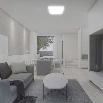LED-kattovalaisin kylpyhuoneeseen LED/24W/230V 4000K IP44 valkoinen