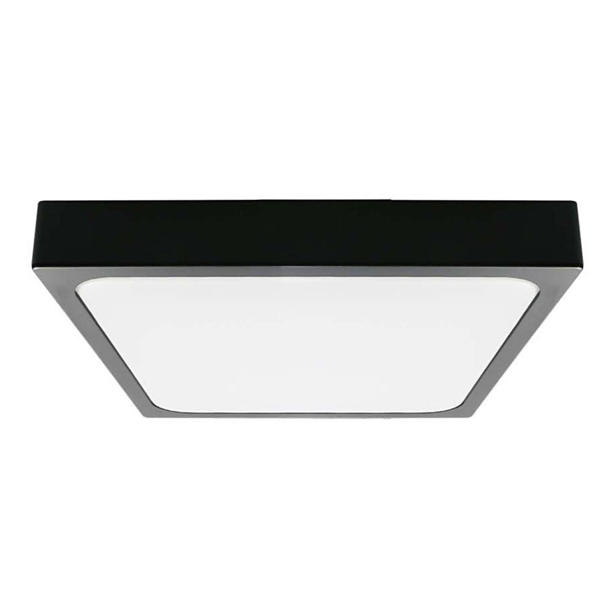 LED-kattovalaisin kylpyhuoneeseen LED/30W/230V 6500K IP44 42x42 cm musta