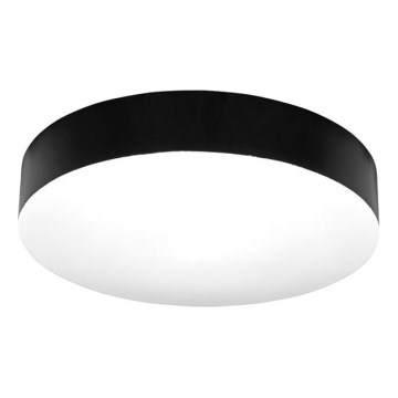LED-kattovalaisin kylpyhuoneeseen MAKARON LED/36W/230V 3000/4000/6000K halkaisija 40 cm IP44 musta
