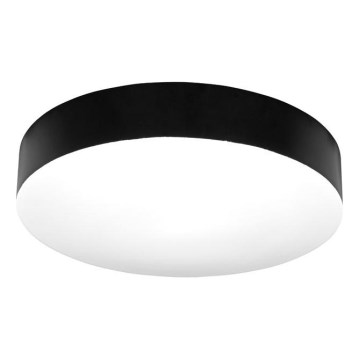 LED-kattovalaisin kylpyhuoneeseen MAKARON LED/50W/230V 3000/4000/6000K halkaisija 50 cm IP44 musta