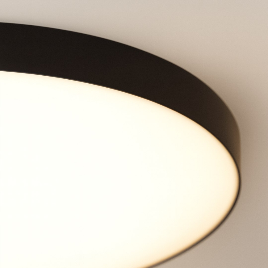LED-kattovalaisin kylpyhuoneeseen MAYA LED/15W/230V halkaisija 33 cm IP44 musta