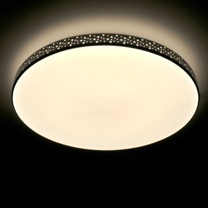 LED-kattovalaisin kylpyhuoneeseen MOON LED/18W/230V kiiltävä kromi IP44
