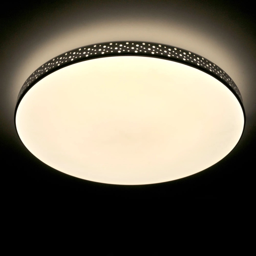 LED-kattovalaisin kylpyhuoneeseen MOON LED/18W/230V kiiltävä kromi IP44