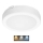 LED-kattovalaisin kylpyhuoneeseen NAIROS LED/12W/230V 3000/4000/6500K IP65 halkaisija 20 cm valkoinen