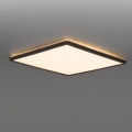 LED-kattovalaisin kylpyhuoneeseen NIVERA LED/18W/230V IP54 3000/4000/6000K 30x30 cm musta